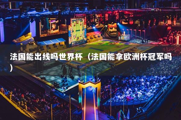 法国能出线吗世界杯（法国能拿欧洲杯冠军吗）